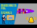 Colregs Sound Signals - Rule 35 Sound Signals in Restricted Visibility