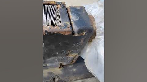 3406 B CAT engine after cooler