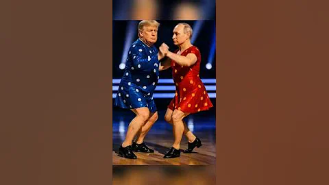 💃Trump & Putin Beauty of Oldoes Dance Parody#shorts #trump #putin #ai #parody #trumpputi#dance #meme