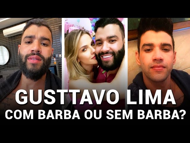 Descobrimos tudo! Gusttavo Lima não raspou a barba. Entenda!