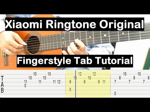 Xiaomi Ringtone Original Guitar Lesson Fingerstyle Tab Tutorial Guitar Lessons For Beginners Youtube