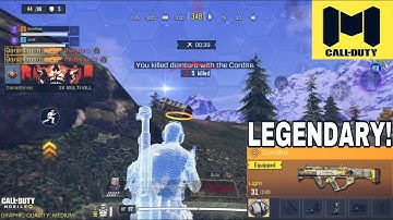 *NEW*LEGENDARY CORDITE SO AWESOME! SEASON 9 CALL OF DUTY MOBILE BATTLE ROYALE