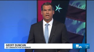 Geoff Duncan on debate stage: I want earn your trust