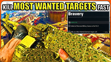 How To Get Kills On Most Wanted Targets Fast! Warzone 4