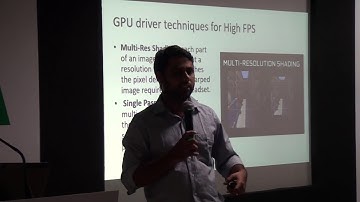 Asynchronous Timewarp & Spacewarp for VR | Bonnie Mathew