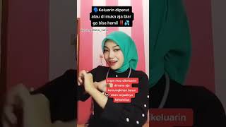 Keluar Diperut Atau Dimuka Biar Ga Hamll