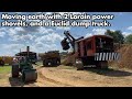 Moving Earth with Lorain Power Shovels, a Euclid dump truck, and the occasional traction engine.