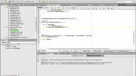 JBox2D and JavaFX, Joints and Events