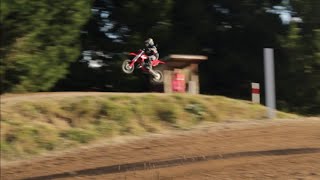 Gas Gas MX 50 - Hendrik Lee tearing it up on the Motor Cross course