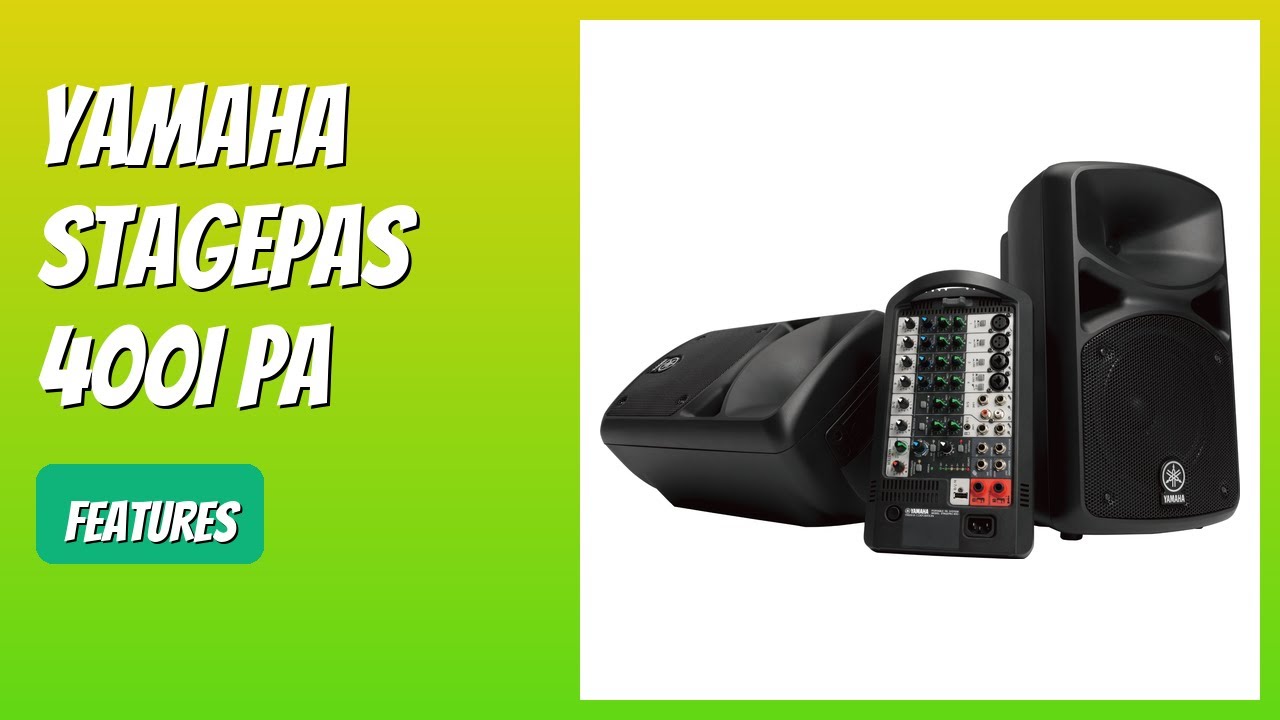 REVIEW (2026): Yamaha STAGEPAS 400I PA. Features. - YouTube