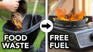 How To Convert Food Waste Into FREE Cooking Fuel by Acorn Land Labs 30,493 views 8 months ago 2 minutes, 5 seconds