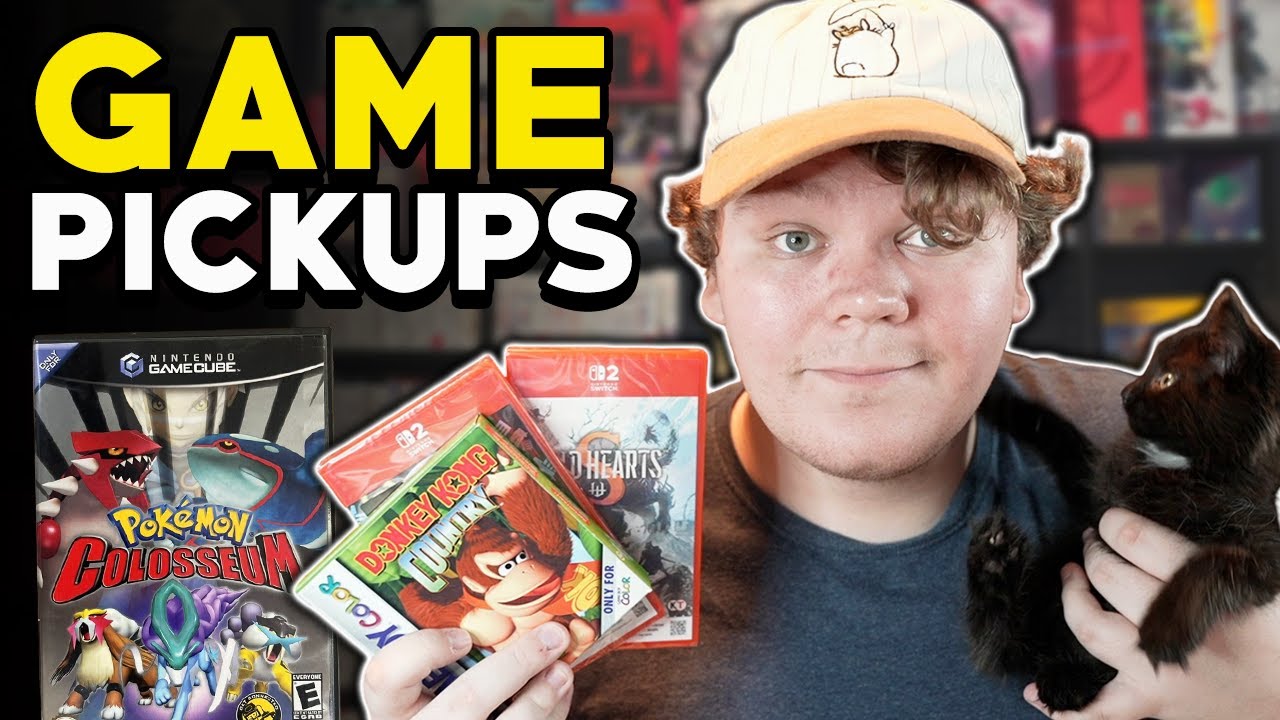 NEW Nintendo Switch & PlayStation Game PickupsWith A