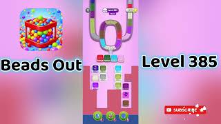 🎮 Beads Out Level 385 Walkthrough 🧩 | Tricky Bead Puzzle Solution | Mini Boss