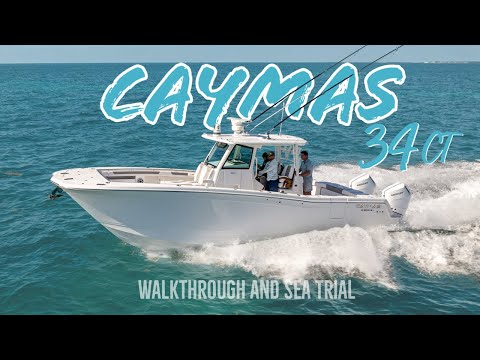 Checkout the latest catamaran to hit the water the Caymas 34CT