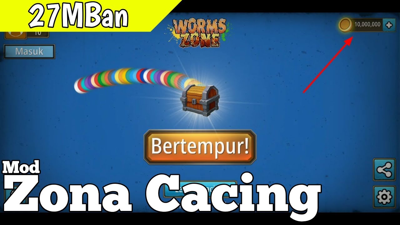 Zona Cacing Mod  27MB Apk Only  YouTube