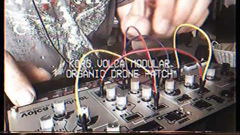 Korg Volca Modular Organic Droning Patch