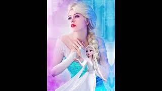 Disney princess in cosplay singing (simpapa polyubila) #edit