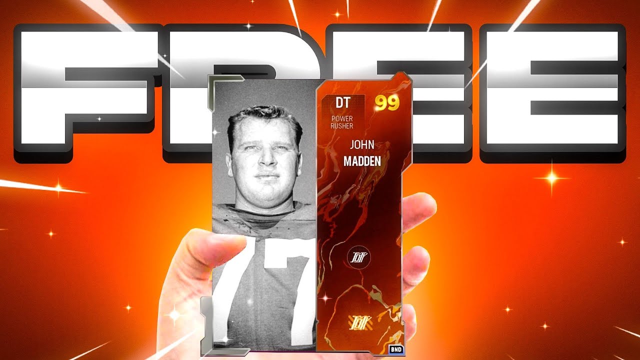 How To Easily Claim 99 John Madden For FREE! 