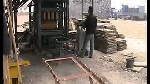 QTJ4-25 Electric Semi-automatic Concrete Block Making Machine