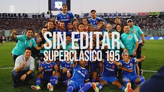 Thumbnail for SIN EDITAR: #Superclásico 195 | Colo-Colo vs U. de Chile - Club Universidad de Chile