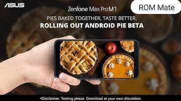 Android Pie For Asus Zenfone Max Pro M1