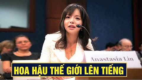 Pháp Luân Công: Hoa hậu thế giới Canada lên tiếng về tội ác mổ cướp nội tạng tại Nghị Viện Châu Âu