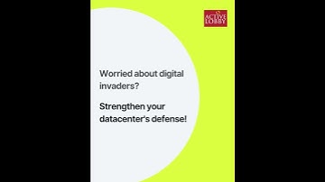 Keep your data safe and sound!  Datacenter Management  |Activelobby