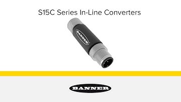 Banner S15C Series In-Line Converters