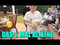 ÜBERFORDERT:  LEO IST DAS ERSTE MAL ALLEINE BEI UNS 😳  ASH IST GEHEILT... 😅 Vlog   🌸 marieland