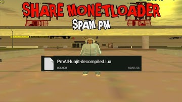 SHARE MONETLOADER SPAM PM | GTA SAMP ANDROID