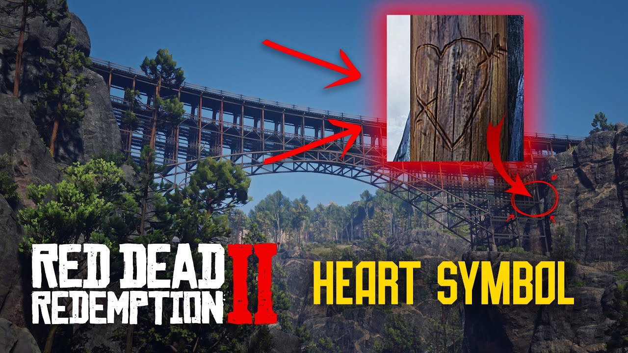 Heart Symbol in RDR2! - YouTube