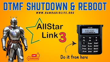 DTMF Shutdown & Reboot for AllStarLink Version 3