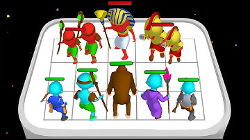 BATTLE MASTER 3D : Merge Animals game ⭐ Merge Simulator Battles ( PART - 02 )