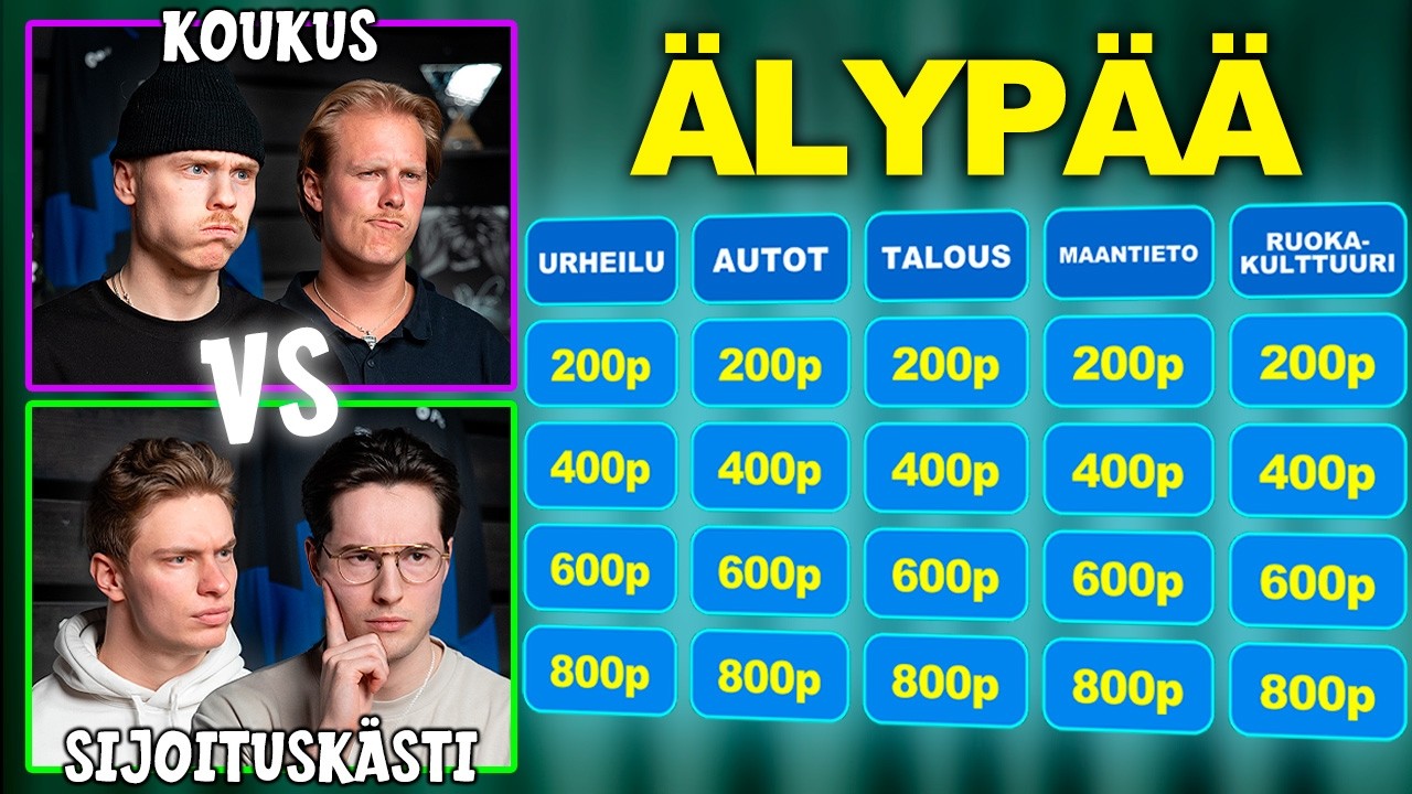 ÄLYPÄÄ ft. Sijoituskästi