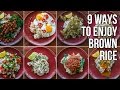 9 Ways to Make Brown Rice Less Bland / 9 Nueva Recetas para Arroz Integral