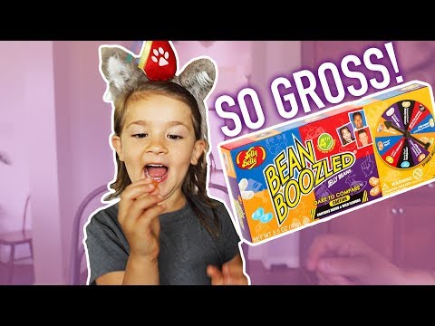 DISGUSTING BEAN BOOZLED JELLY BELLY GAME WITH OUR KIDS!