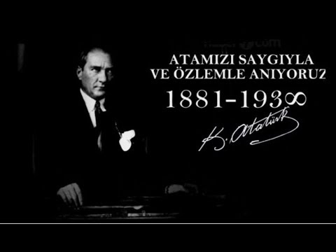 10 KASIM 1938 ATATÜRK'Ü ANMA VİDEOSU - GERÇEK GÖRÜNTÜLERLE - ON KASIM SİREN