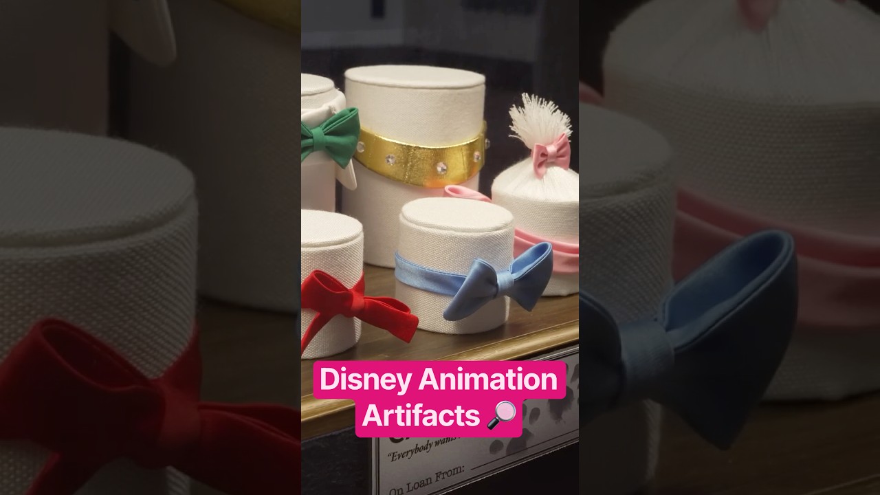 Discover a gallery of artifacts from across Walt Disney Animation Studios history 💭 #DisneyWorld