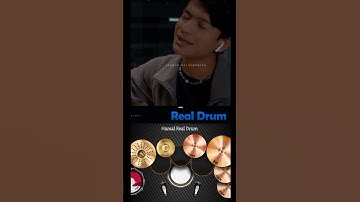 Akhirnya ku menemukan mu - Cover Real Drum #short