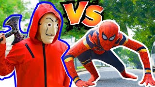 SPIDER MAN TROLL In Real Life | Try Not To Laugh with Funny Live Action #1