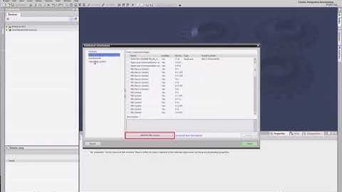 How do you update the hardware catalog in TIA Portal ?