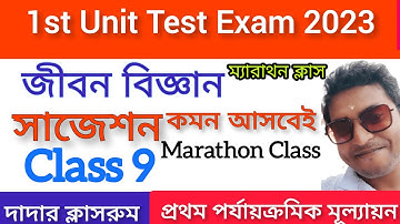 Class 9 First Unit Test Life Science Suggestion 2023/Class 9 1st Unit Test Life Science/JibonBigyan