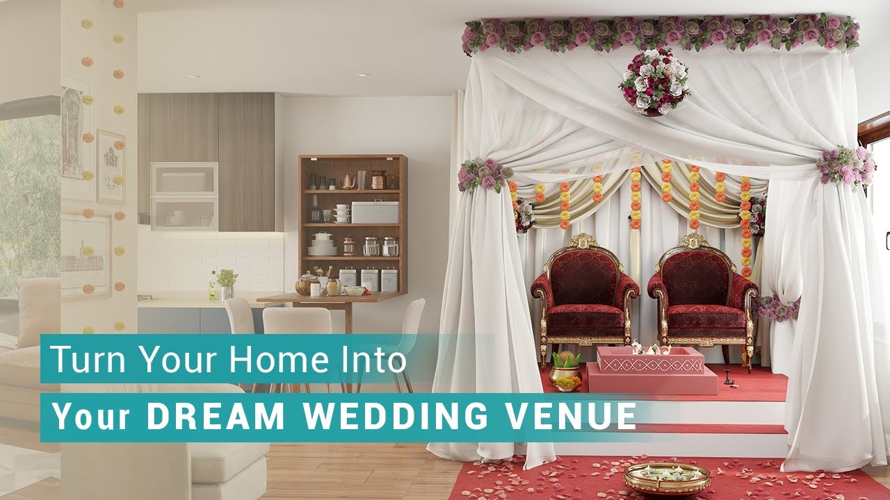 9 Unique Decor Ideas For A Wedding At Home | DesignCafe