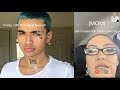 GETTING A FACE TATTOO *PRANK*  (MOMS REACTION)