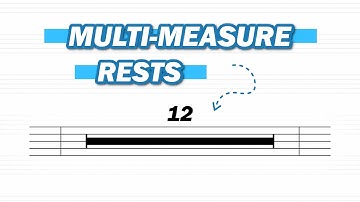 Multi-Measure Rests Explained | Music for Beginners