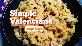 How to cook Simple Valenciana Ilonggo Style Recipe|Filipino Style Paella|Arroz Valenciana|mukbang