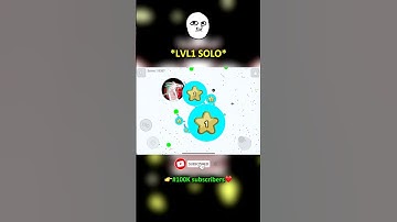 LVL1 SOLO! (Agar.io Mobile)