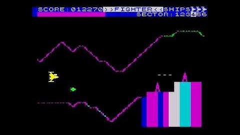 Cavern Fighter on DidntXSpectrum (ZX Spectrum emulator)