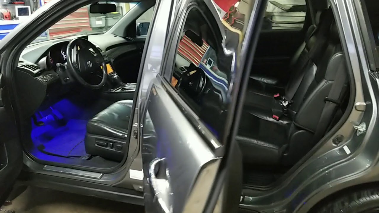 Acura mdx Full Audio and video system - YouTube