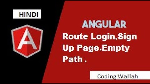 angular routing login page | angular routing interview questions | #apnacallege